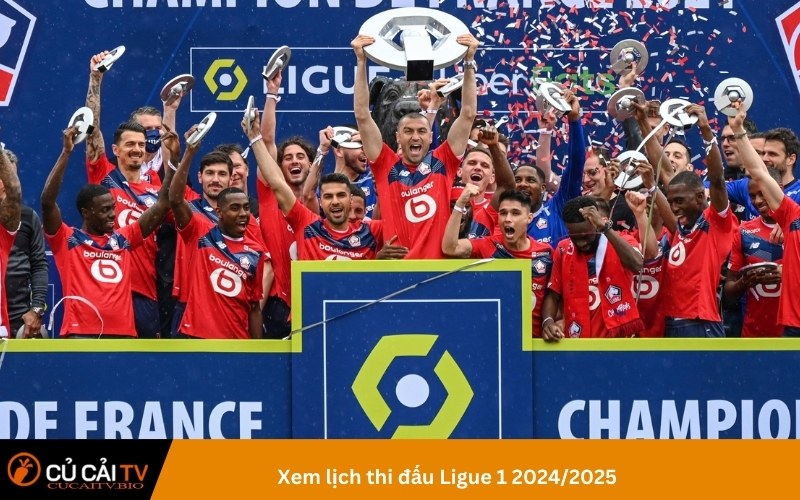 Xem lịch thi đấu Ligue 1 2024/2025